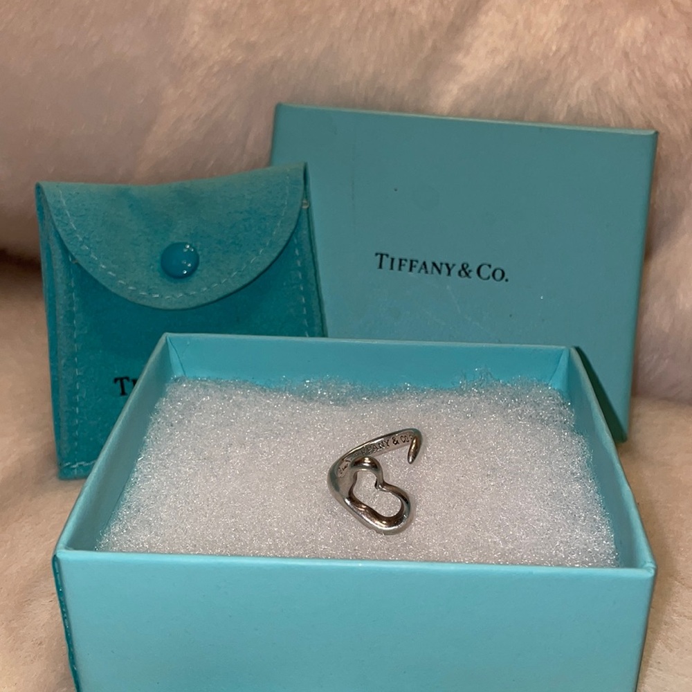 Tiffany & Co. Open heart ring